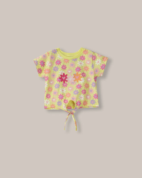 Conjunto Playera Y Short Flores